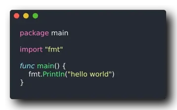 Image generated with Freeze